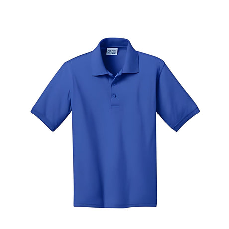 Plain Polo Youth Pique Knit - Logo Express Uniforms