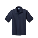 Plain Polo Youth Pique Knit - Logo Express Uniforms