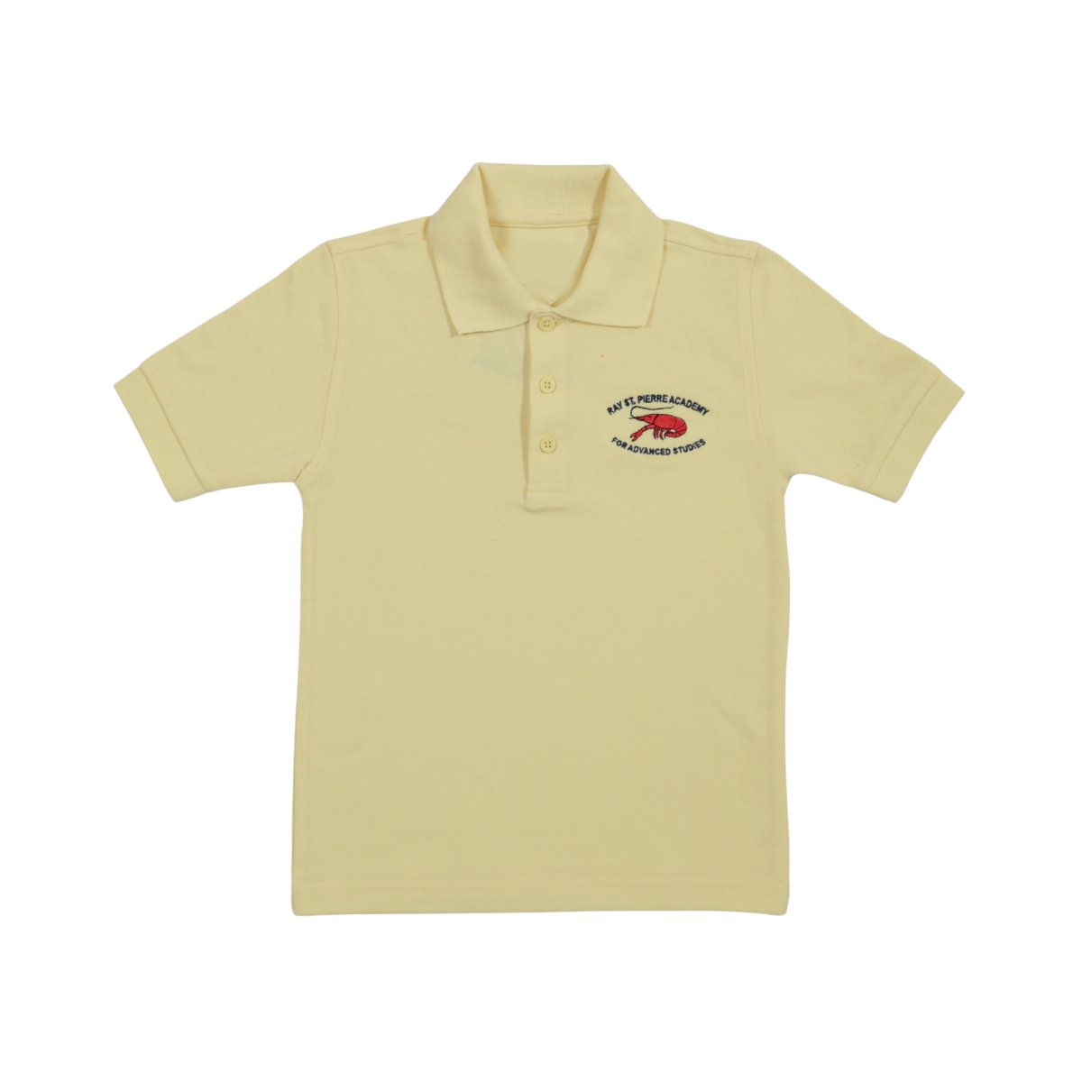 Ray St. Pierre 1st - 4th Yellow Polo Youth Jersey - Logo Express Uniforms