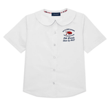 Ray St. Pierre 5th Grade Class of 2027 White Peter Pan Blouse - Logo Express Uniforms - School Uniforms