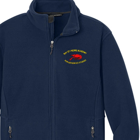 Ray St. Pierre Navy Fleece Jacket - Logo Express Uniforms - School Uniforms
