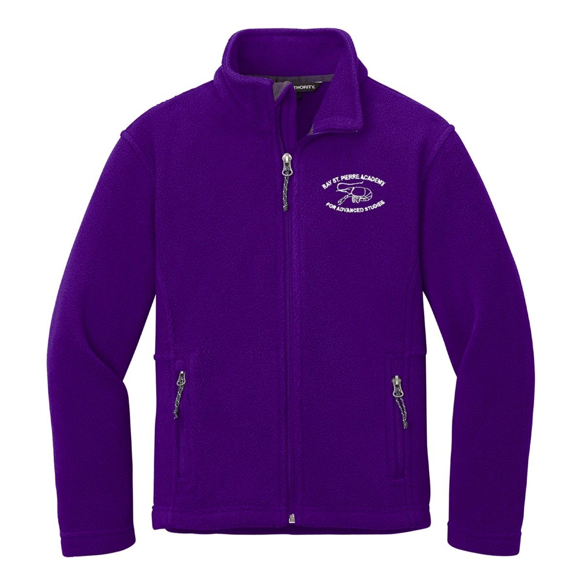 Ray St. Pierre PreK-Kindergarten Purple Fleece Jacket - Logo Express Uniforms - School Uniforms