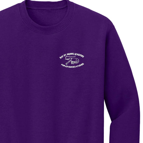 Ray St. Pierre PreK-Kindergarten Purple Sweatshirt - Logo Express Uniforms - School Uniforms