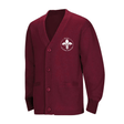 Ruppel Academie 1st-8th Grade Burgundy Cardigan - Logo Express Uniforms - School Uniforms