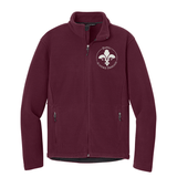 Ruppel Academie Burgundy Fleece Jacket - Logo Express Uniforms - School Uniforms