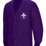 Ruppel Academie PreK-Kindergarten Purple Cardigan - Logo Express Uniforms - School Uniforms
