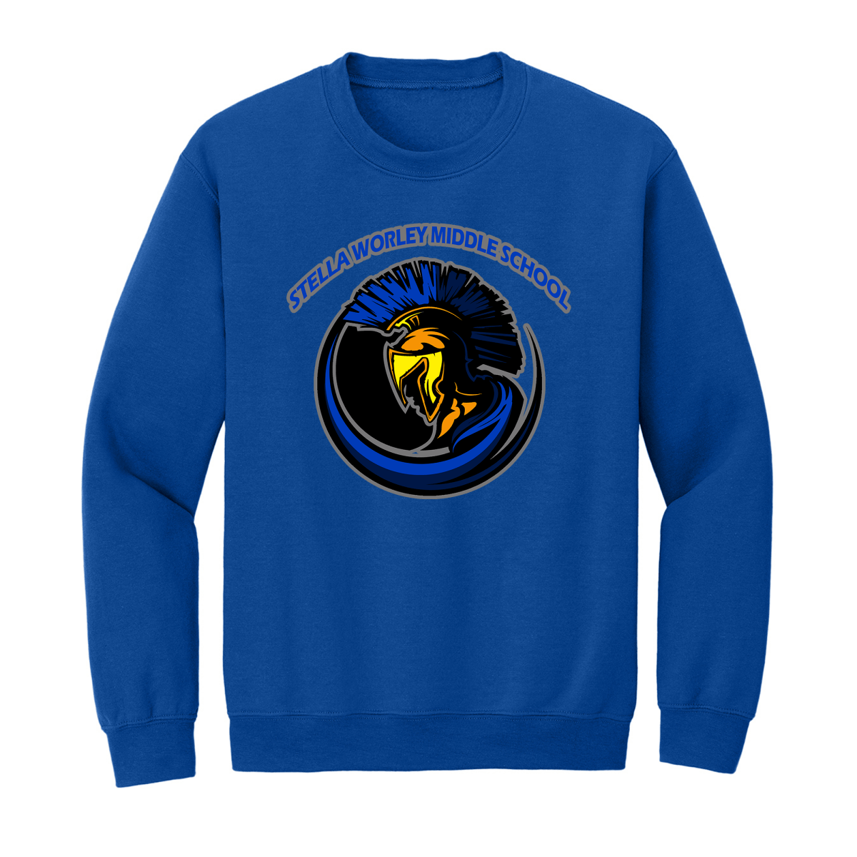 Stella Worley Royal Sweatshirt - Logo Express Uniforms - School Uniforms
