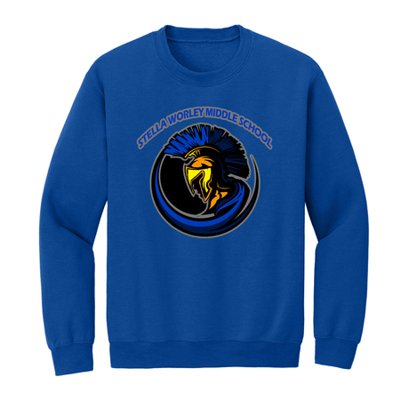 Stella Worley Royal Sweatshirt - Logo Express Uniforms - School Uniforms