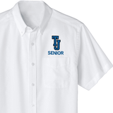 Thomas Jefferson 12th Grade White Oxford for Men - Logo Express Uniforms - School Uniforms