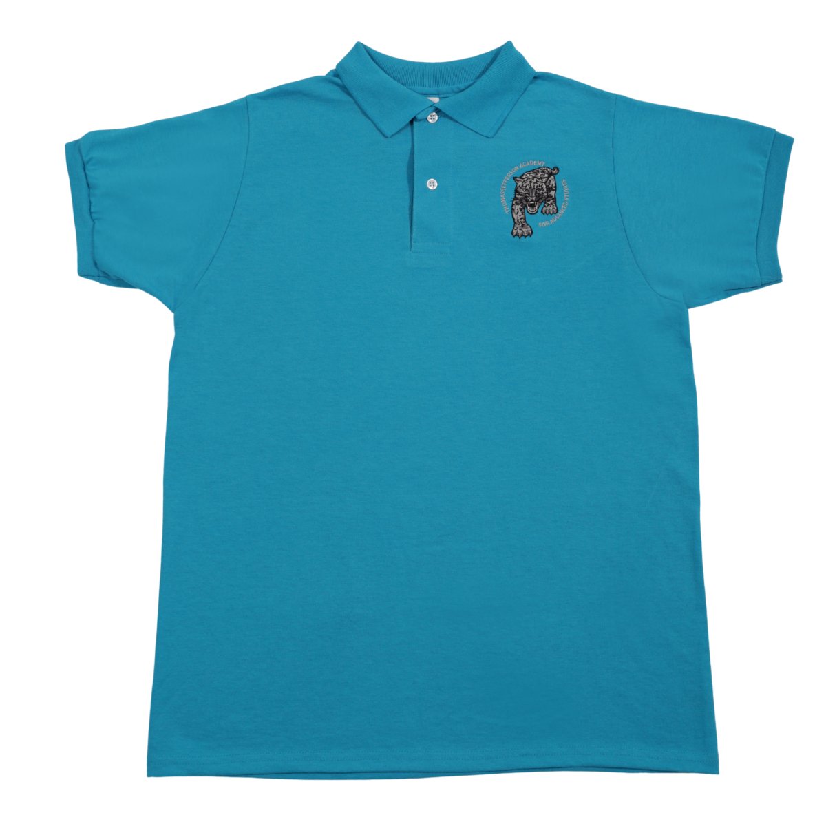 Thomas Jefferson 6th - 12th California Blue Polo Youth PK - Logo Express Uniforms