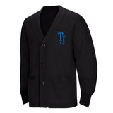Thomas Jefferson Black Cardigan for Unisex - Logo Express Uniforms - School Uniforms