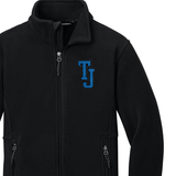 Thomas Jefferson Black Fleece Jacket for Unisex - Logo Express Uniforms - School Uniforms
