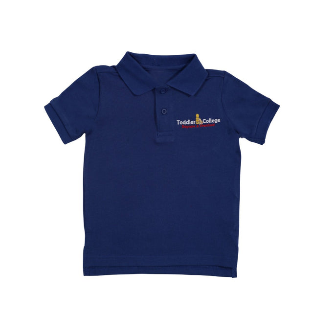 Toddler College Boys Royal Polo Toddler PK - Logo Express Uniforms