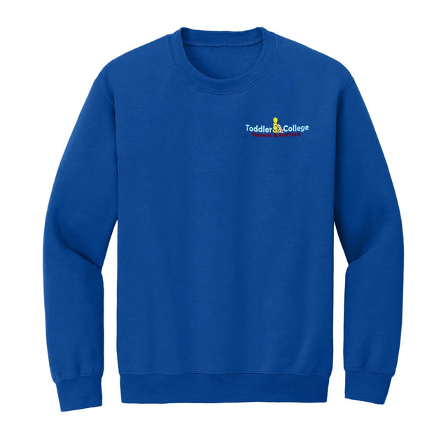 Toddler College Boys Royal Sweatshirt - Logo Express Uniforms - School Uniforms
