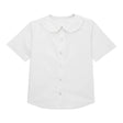 Toddler College Girls White Peter Pan Blouse - No Logo - Logo Express Uniforms - School Uniforms