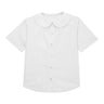 Toddler College Girls White Peter Pan Blouse - No Logo - Logo Express Uniforms - School Uniforms