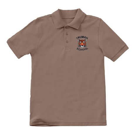 Truman 1st - 5th Khaki Polo - Logo Express Uniforms - School Uniforms