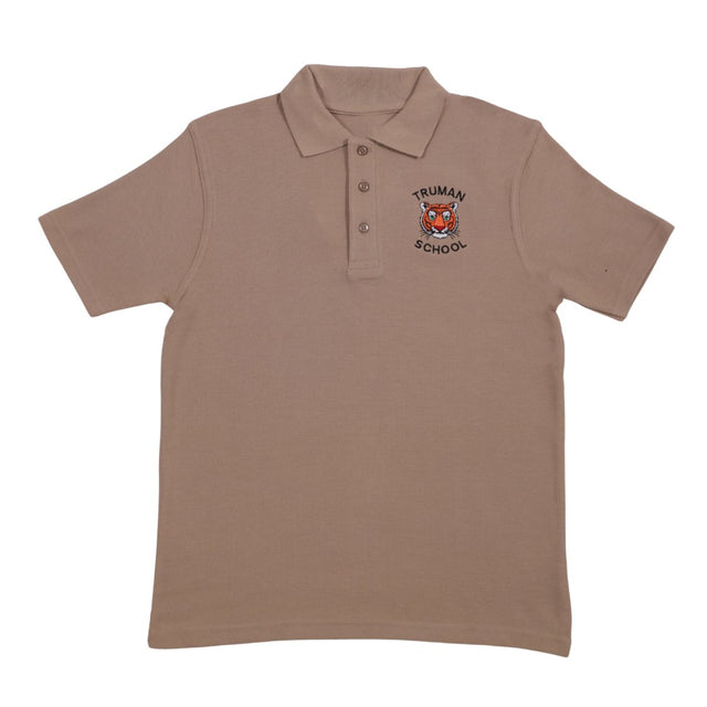 Truman 1st - 5th Khaki Polo Youth PK - Logo Express Uniforms