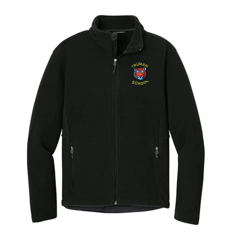 Truman 1st-8th Grade Black Fleece Jacket - Logo Express Uniforms - School Uniforms
