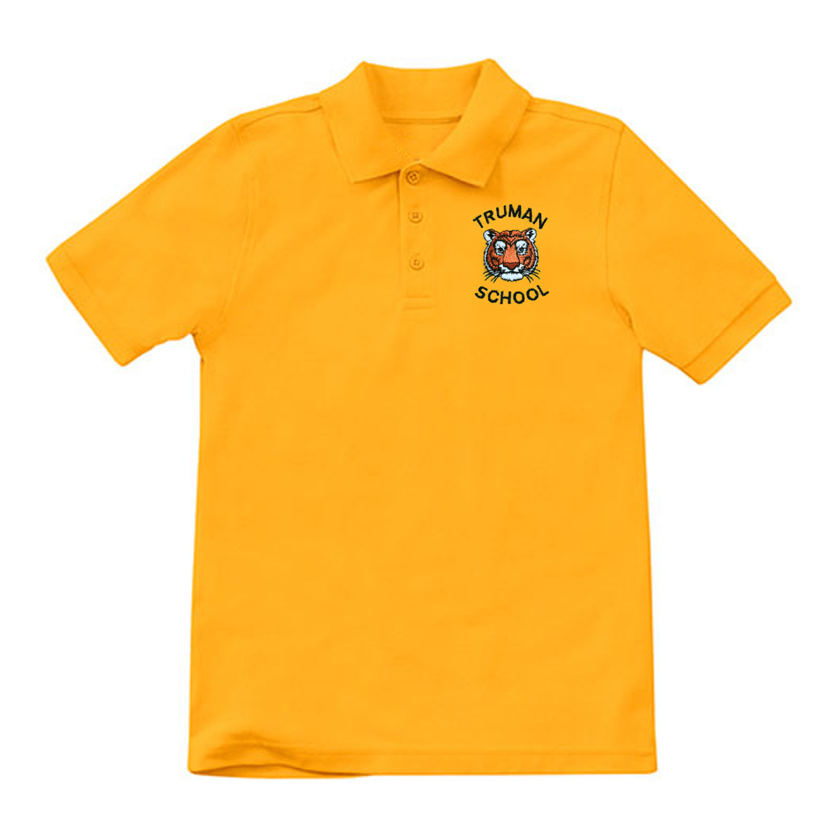 Truman 8th Grade Gold Polo – Knit & Dri-Fit School Uniform – Logo ...
