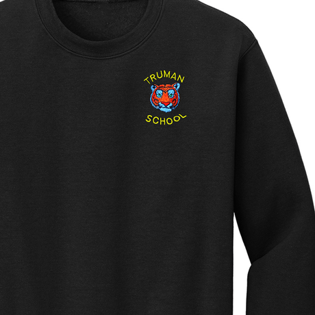 Truman Black Sweatshirt - Logo Express Uniforms - School Uniforms