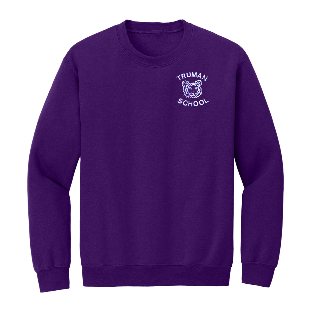 Truman Purple Sweatshirt - Logo Express Uniforms - School Uniforms
