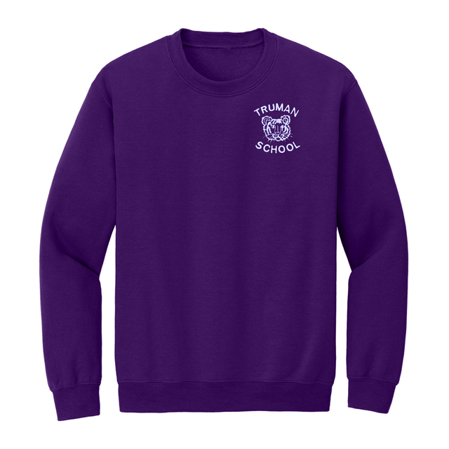 Truman Purple Sweatshirt - Logo Express Uniforms - School Uniforms