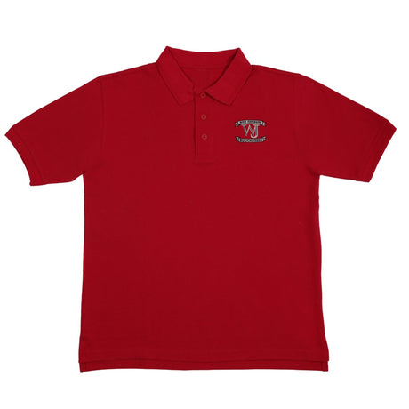 West Jefferson H.S. 10th Red Polo Adult Jersey - Logo Express Uniforms