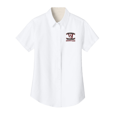 West Jefferson H.S. 12th Grade White Oxford for Ladies - Logo Express Uniforms - School Uniforms