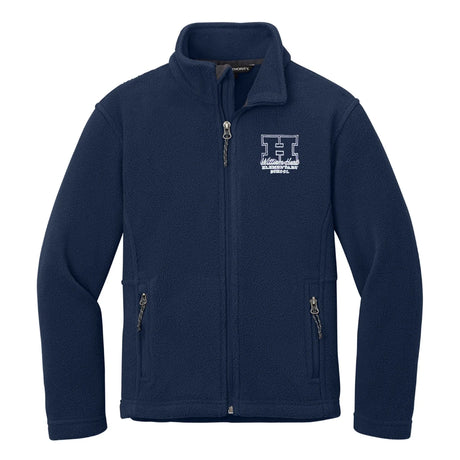William Hart Navy Fleece Jacket 1st-5th Grade - Logo Express Uniforms - School Uniforms