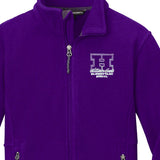 William Hart PreK-Kindergarten Purple Fleece Jacket - Logo Express Uniforms - School Uniforms