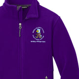 Woodland West PreK-Kindergarten Purple Fleece Jacket - Logo Express Uniforms - School Uniforms