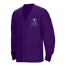 Woodland West Purple Cardigan V - Neck - Logo Express Uniforms - School Uniforms