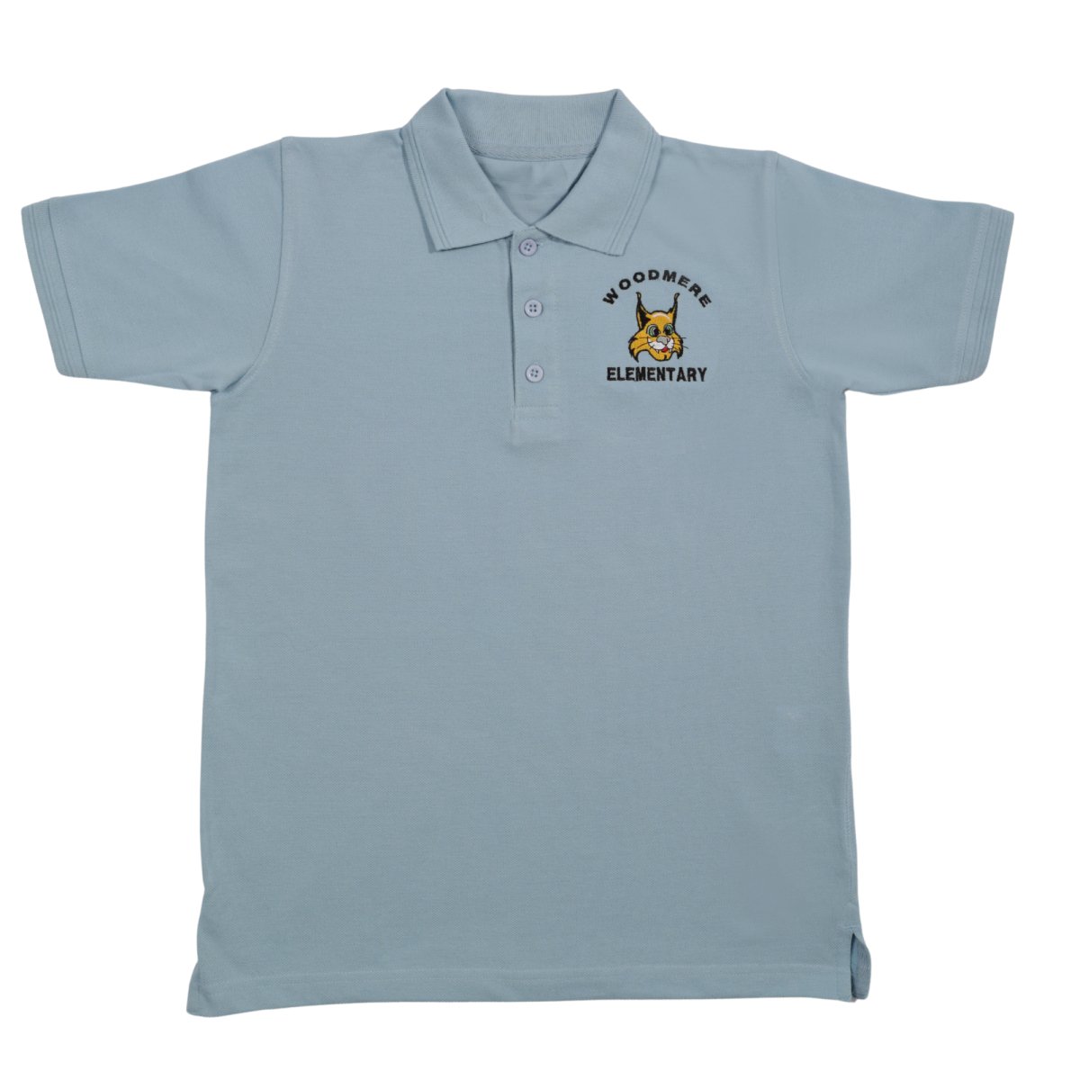 Woodmere 1st - 5th Light Blue Polo Adult PK - Logo Express Uniforms