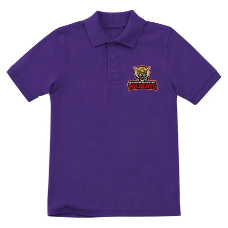 Woodmere PreK-Kindergarten Purple Polo - Logo Express Uniforms - School Uniforms