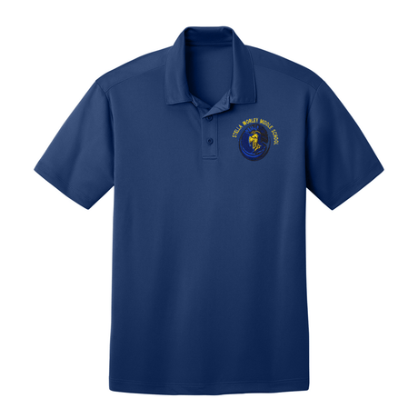 Worley 7th Grade Royal Blue Polo - Logo Express Uniforms - School Uniforms