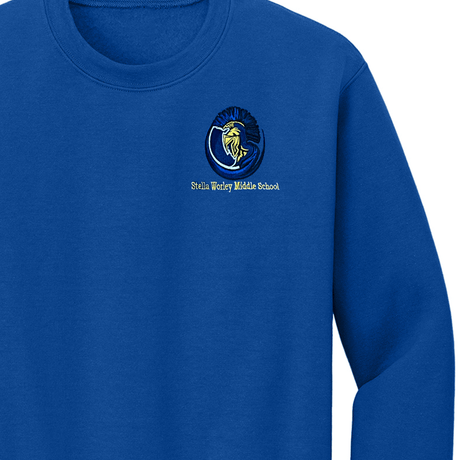 Worley Royal Sweatshirt - Logo Express Uniforms - School Uniforms